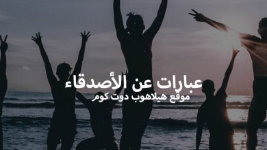 عبارات عن الأصدقاء