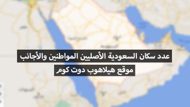 عدد سكان السعودية الأصليين