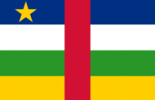 علم جمهورية افريقيا الوسطي